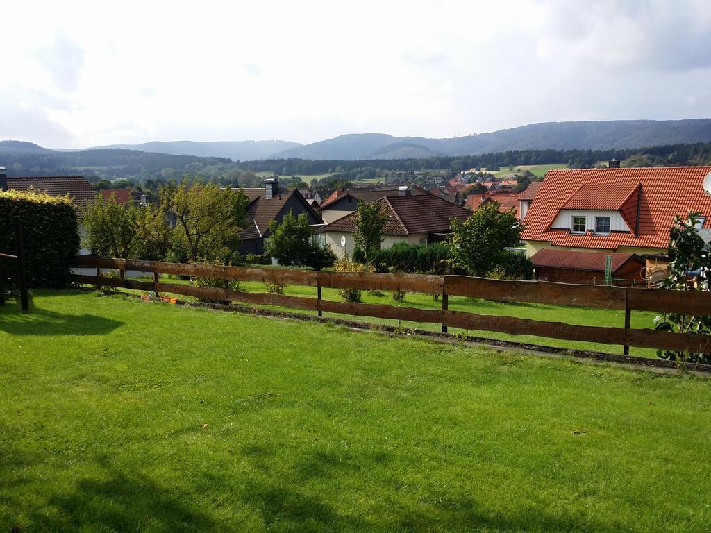 Wolfsbau Ferienwohnung Langelsheim Kültér fotó